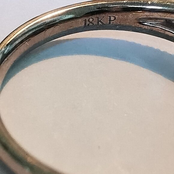 18 Kt. White Gold ,  Blue Sapphire and  Multi Diamond Ring - Picture 4 of 13